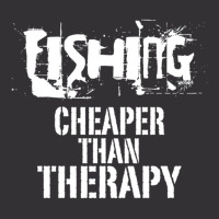 Fishing, Cheaper Than Therapy Vintage Short | Artistshot