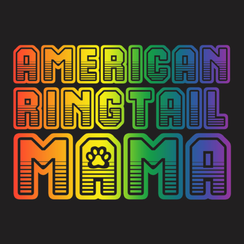 American Ringtail Cat Mama Gifts T-shirt | Artistshot