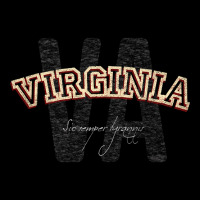 Virginia Vintage Retro Collegiate Zipper Hoodie | Artistshot