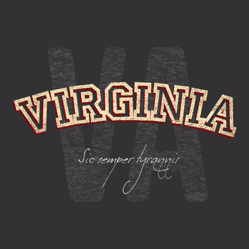 Virginia Vintage Retro Collegiate Vintage Hoodie And Short Set | Artistshot