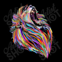 Roaring Regal Rainbow Lion Legging | Artistshot