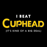 I Beat Cuphead Adjustable Cap | Artistshot