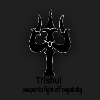 Trishul Art Work Drawstring Bags | Artistshot