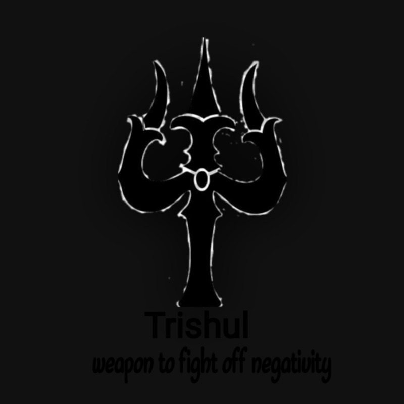 Trishul Art Work Metal Print Horizontal | Artistshot