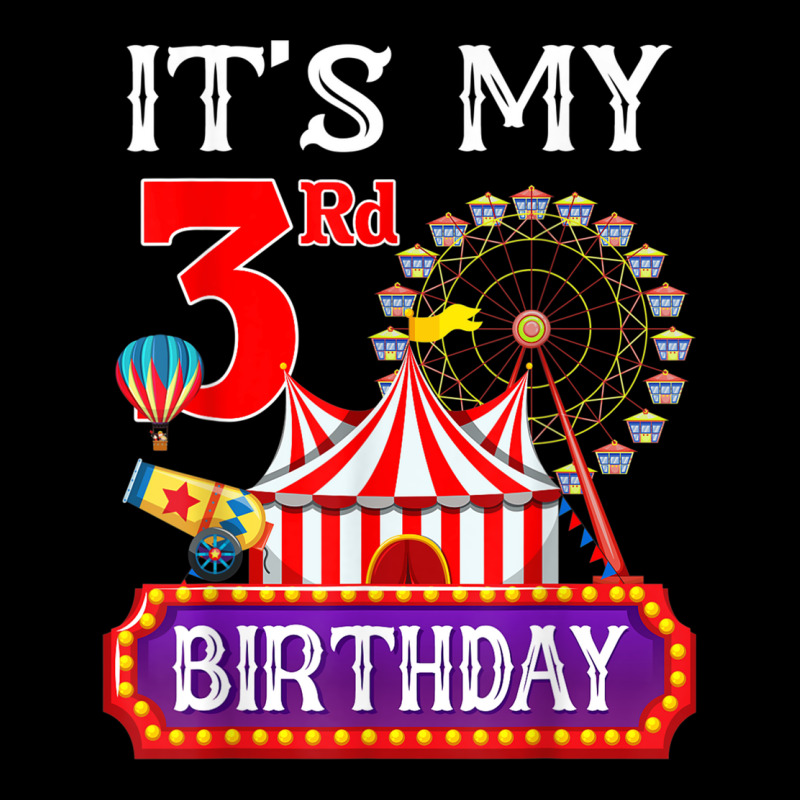 Its My 3rd Birthday Ringmaster Circus Theme Carnival Bday Men's Long Sleeve Pajama Set by StaceyKerry | Artistshot