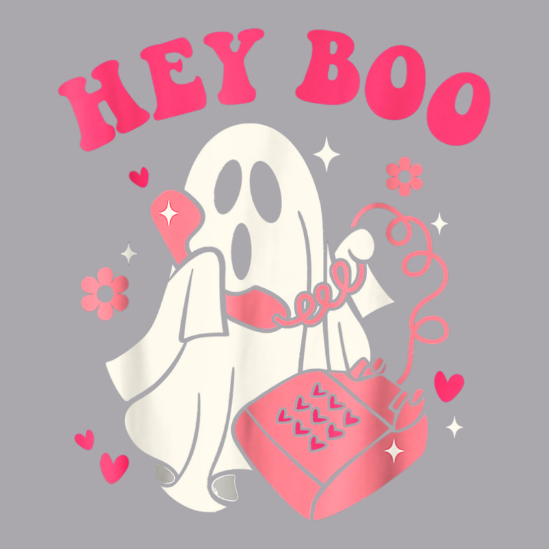 Hey Boo Funny Halloween Costume Spooky Season Ghost Landline T Shirt Youth 3/4 Sleeve by cm-arts | Artistshot