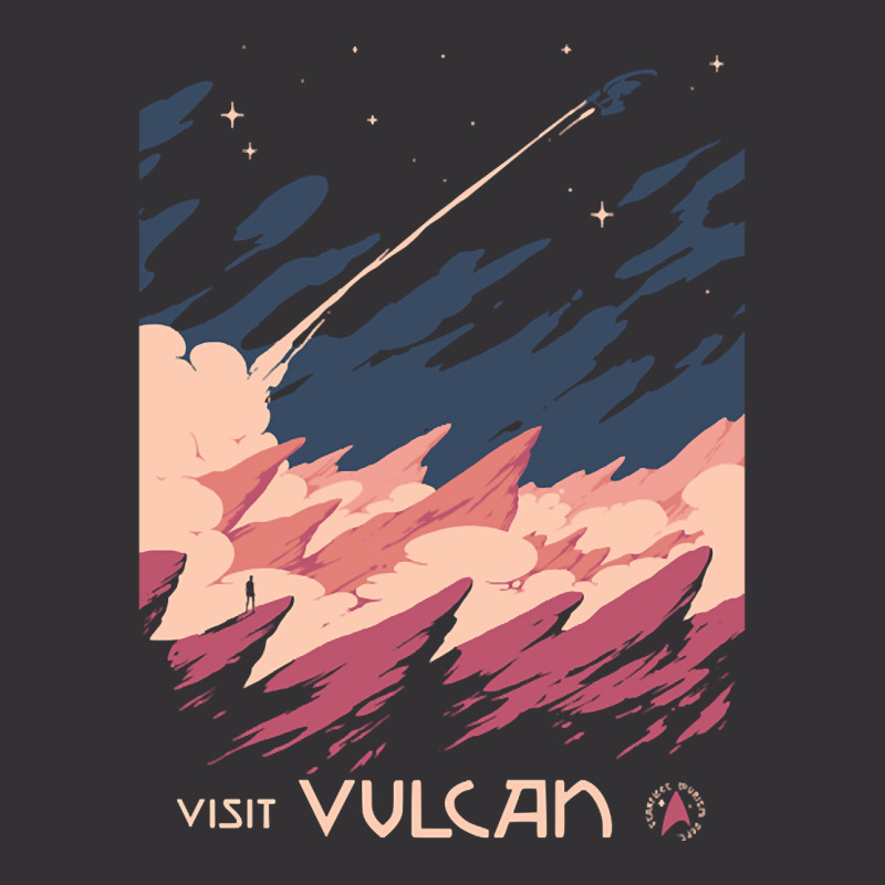 Visit Vulcan Vintage Hoodie | Artistshot