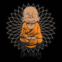 Be Happy Shir Zen Lile Baby Buddha Shir Mandala Gif Adjustable Cap | Artistshot