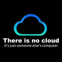 Tech Humor There Is No Cloud ..just Someone Else's Computer Skinny Tumbler | Artistshot