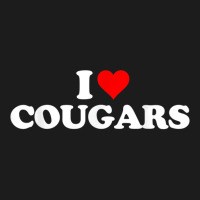 I Love Cougars Geeks Funny Fun Heart Hoodie & Jogger Set | Artistshot