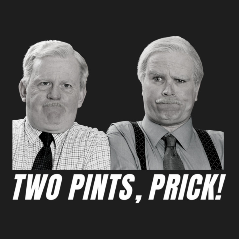 Two Pints Prick Jack And Victor Banter - White Classic T-shirt by HectorMarroquin | Artistshot