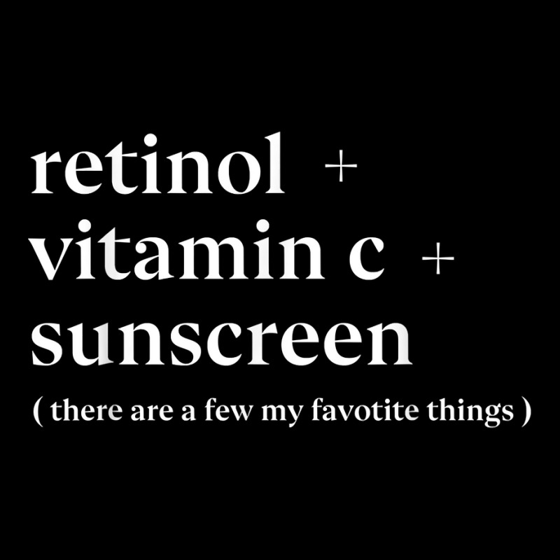 Retinol Vitamin C And Sunscreen Aesthetic Esthetician Nurse T Shirt Women's V-neck T-shirt | Artistshot