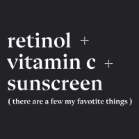 Retinol Vitamin C And Sunscreen Aesthetic Esthetician Nurse T Shirt Youth Tee | Artistshot