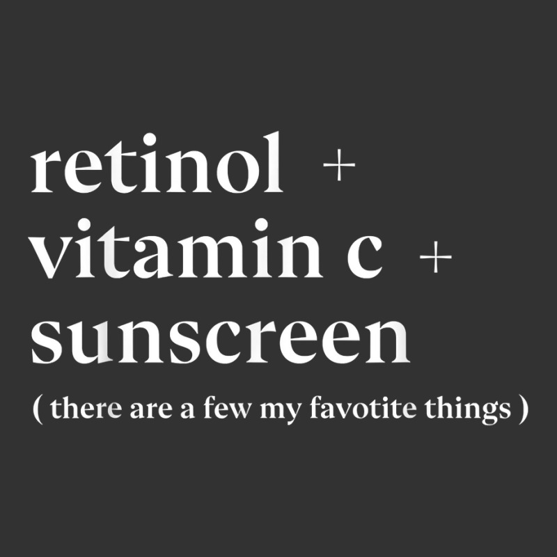 Retinol Vitamin C And Sunscreen Aesthetic Esthetician Nurse T Shirt Baby Bodysuit | Artistshot