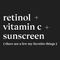 Retinol Vitamin C And Sunscreen Aesthetic Esthetician Nurse T Shirt Ladies Polo Shirt | Artistshot