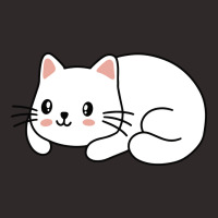 Cute White Cat Racerback Tank | Artistshot