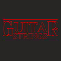 Guitar Strings Red Classic Ladies Fitted T-shirt | Artistshot