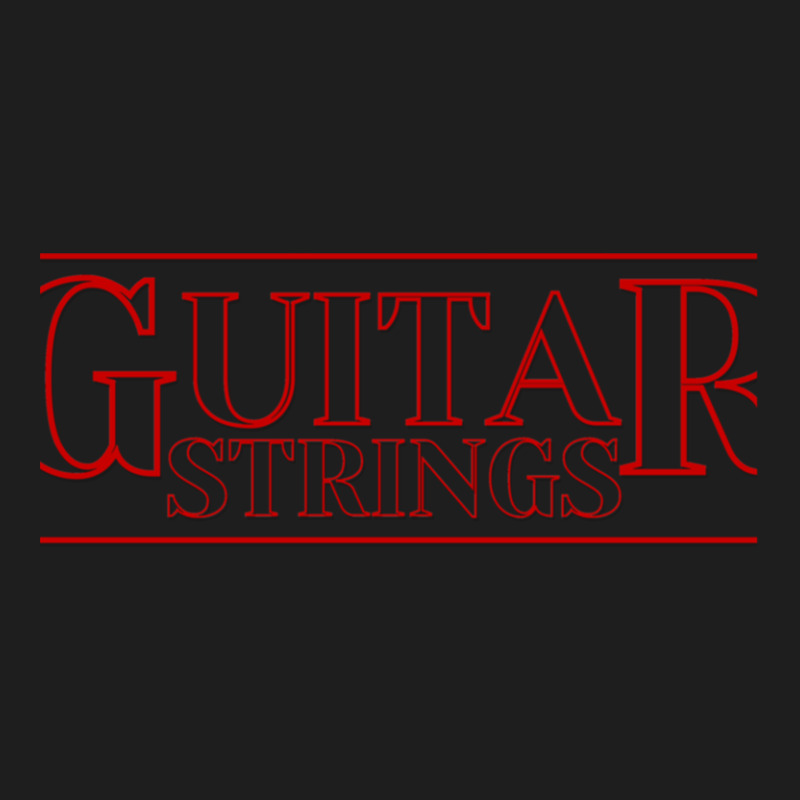 Guitar Strings Red Classic Classic T-shirt by DannyRomeyn | Artistshot