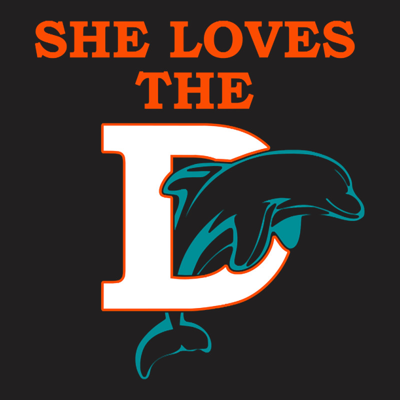 Funny Miami Football Team - She Loves The D T-shirt | Artistshot