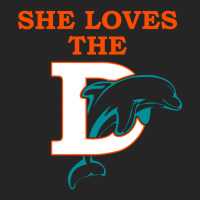 Funny Miami Football Team - She Loves The D Unisex Hoodie | Artistshot