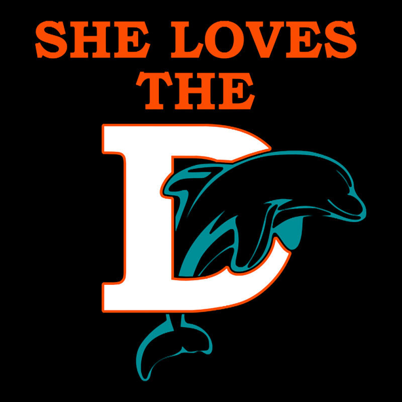 Funny Miami Football Team - She Loves The D Zipper Hoodie | Artistshot