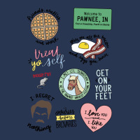 Parks And Recreation Tv Show Art Ladies Denim Jacket | Artistshot