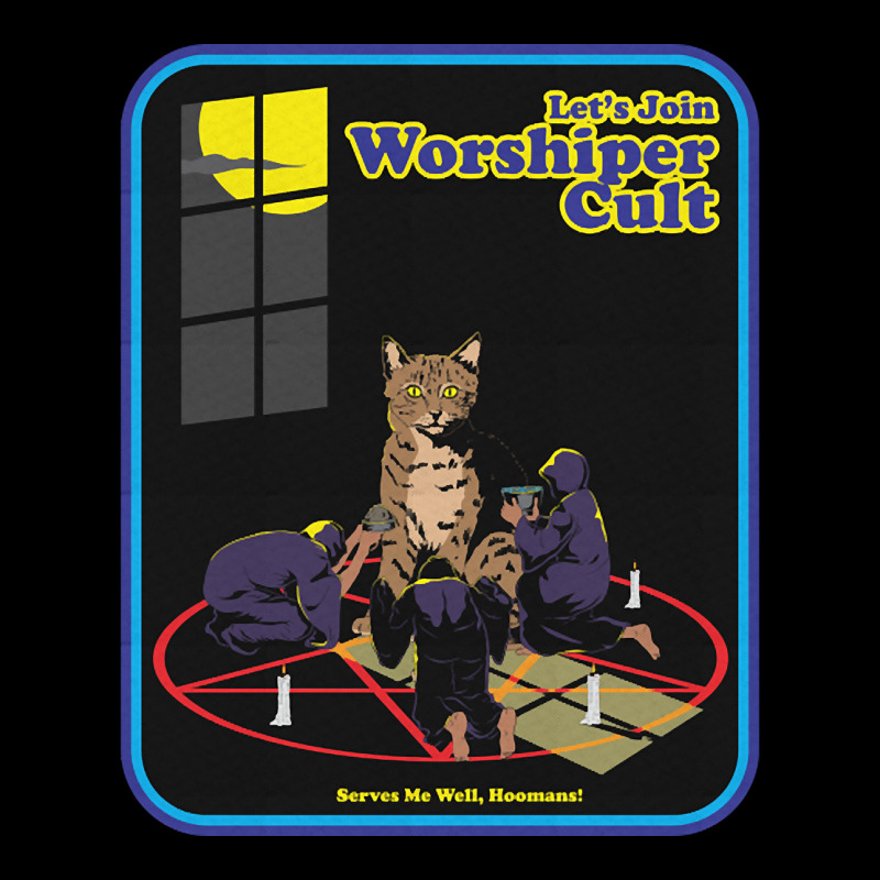 Worshiper Cult Cat Fleece Short | Artistshot