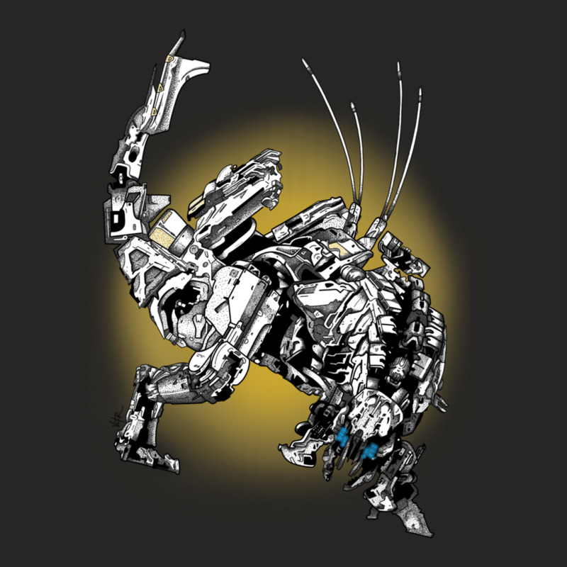 Thunderjaw Ladies Fitted T-Shirt by RichardLopez | Artistshot