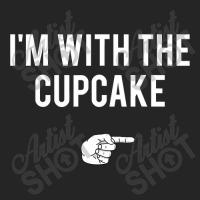 I M With The Cupcake Halloween Costume Funny Couples Unisex Hoodie | Artistshot