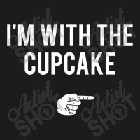 I M With The Cupcake Halloween Costume Funny Couples Hoodie & Jogger Set | Artistshot