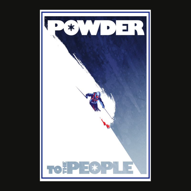 Powder To The People Scorecard Crop Tee by CrystalDeaton | Artistshot