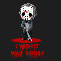 Funny Horror Humor I Wish It Was Friday Serial Killer Gift Premium Classic T-shirt | Artistshot