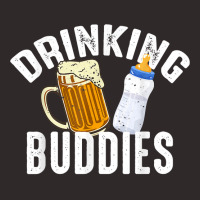 Drinking Buddies Funny New Dad Matching Father Toddler Baby T Shirt Racerback Tank | Artistshot