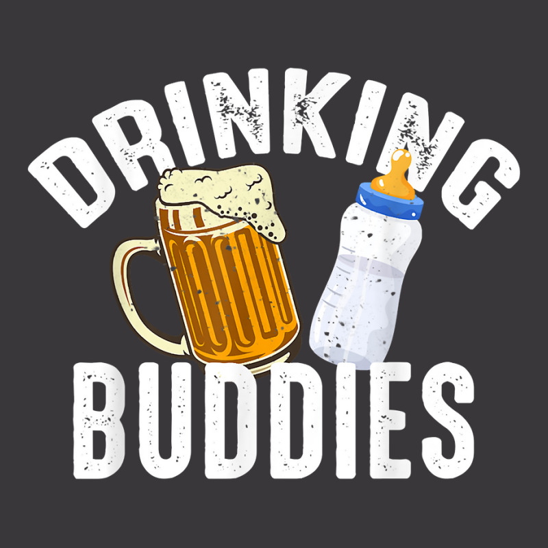 Drinking Buddies Funny New Dad Matching Father Toddler Baby T Shirt Ladies Curvy T-Shirt by cm-arts | Artistshot