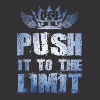 Motivation Push It To The Limit Training Workout Gym Quote Vintage Short | Artistshot