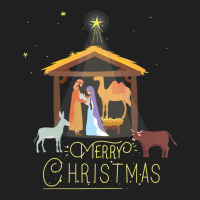 Merry Christmas Nativity Scene North Star Baby Jesus Ladies Polo Shirt | Artistshot