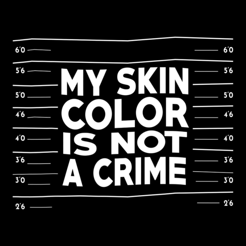 My Skin Color Is Not A Crime Black Empowerment V-neck Tee | Artistshot