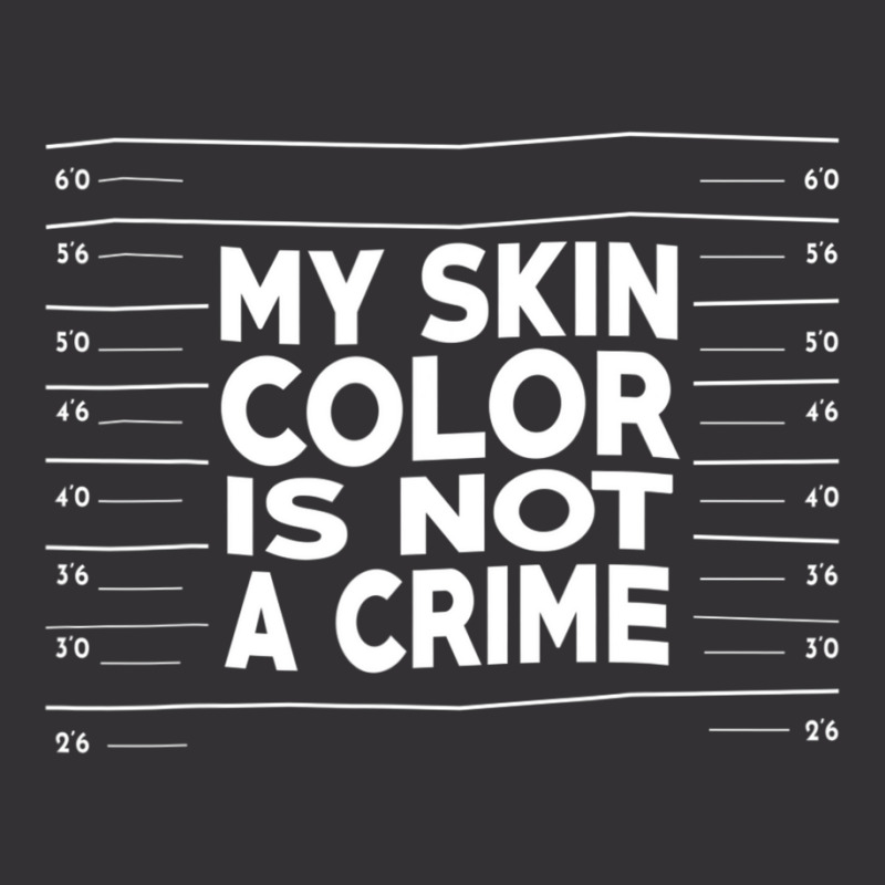 My Skin Color Is Not A Crime Black Empowerment Vintage Short | Artistshot