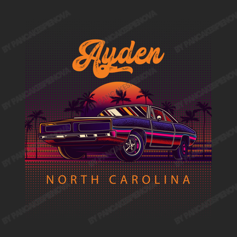 Ayden North Carolina Retro Vintage 80s 90s Muscle Cars Retrowave Aesth Women's Pajamas Set by pancakespienova | Artistshot