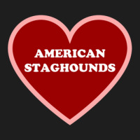 American Staghound Heart Classic T-shirt | Artistshot