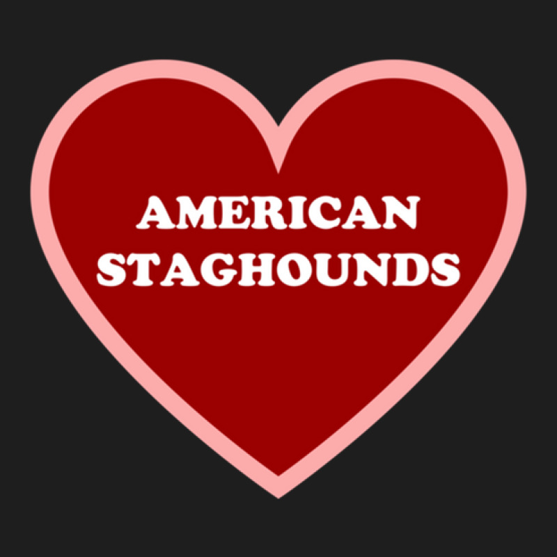 American Staghound Heart Classic T-shirt by CathyCurry | Artistshot