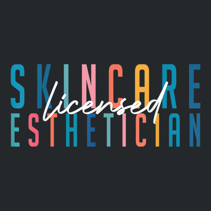 Licensed Skin Esthetician Graduation Skin Esthetician Tshirt Crewneck Sweatshirt | Artistshot