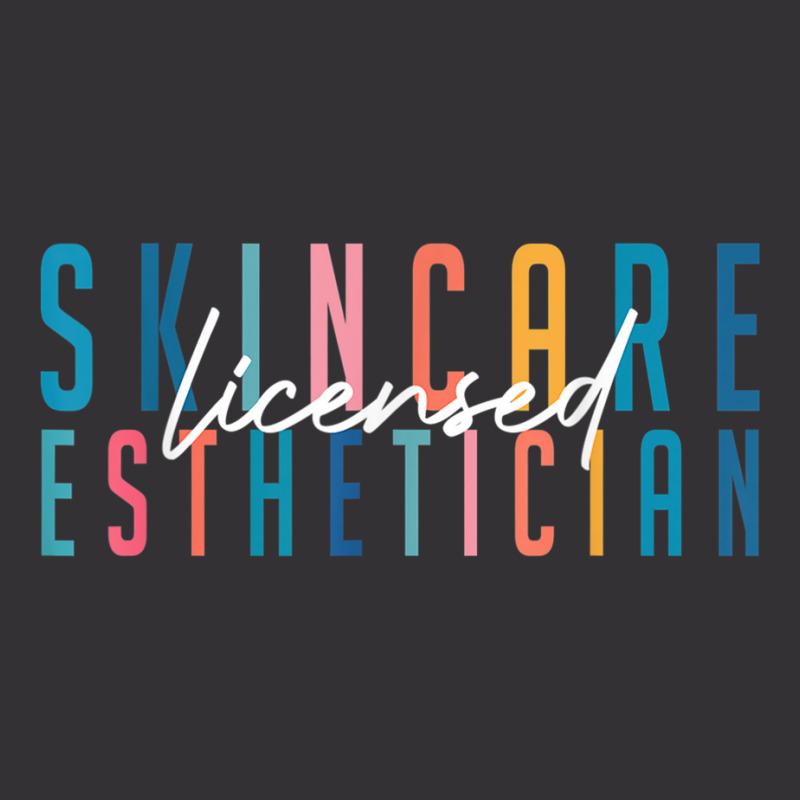 Licensed Skin Esthetician Graduation Skin Esthetician Tshirt Vintage Hoodie | Artistshot