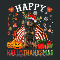 Halloween Thanksgiving Christmas Black And Tan Coonhound T Shirt Women's Triblend Scoop T-shirt | Artistshot