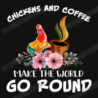 Chicken Cock Chickens And Coffee Make The World Round Chicken Lover 19 Scorecard Crop Tee | Artistshot