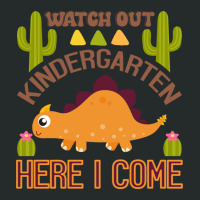 Watch Out Kindergarten Here I Come Dinosaur  (6) Women's Triblend Scoop T-shirt | Artistshot