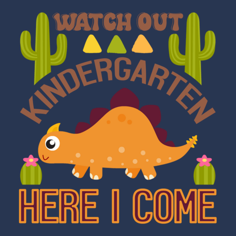 Watch Out Kindergarten Here I Come Dinosaur  (6) Ladies Denim Jacket by cm-arts | Artistshot