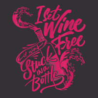 I Set Wine Free – Funny Winemaker Wine Lovers Wine Making T Shirt Vintage Hoodie | Artistshot