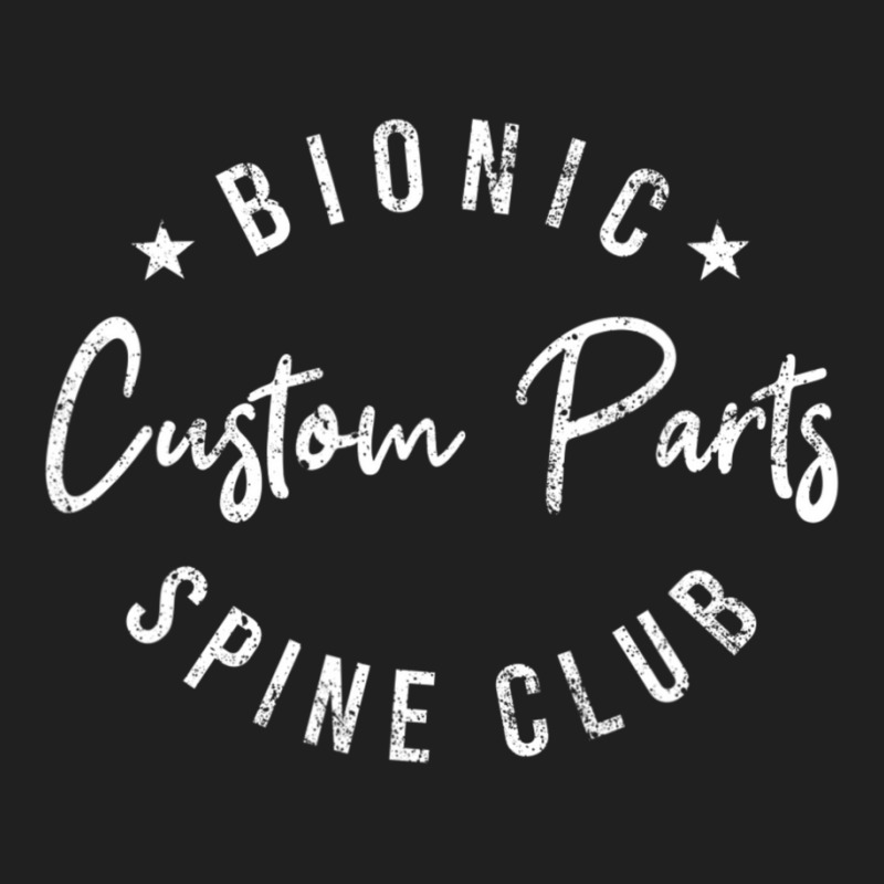 Bionic Spine Club Spinal Fusion Back Surgery Ladies Polo Shirt by cm-arts | Artistshot