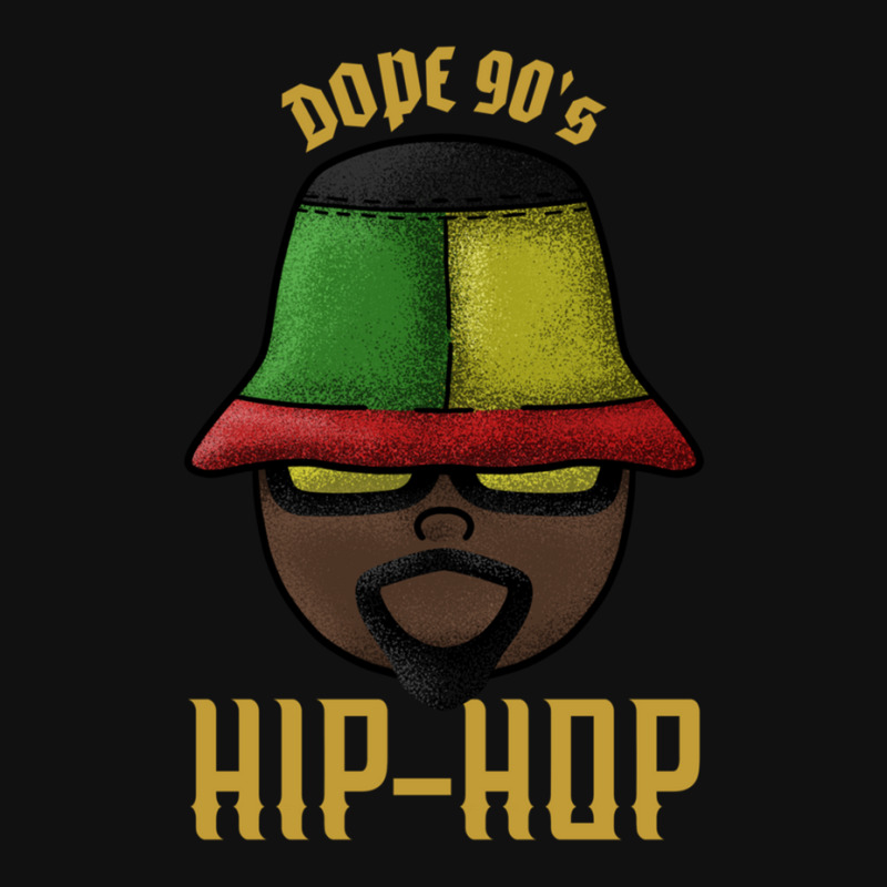 Dope 90's Hip-hop Metal Print Square | Artistshot